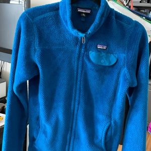 Zip front teddy jacket